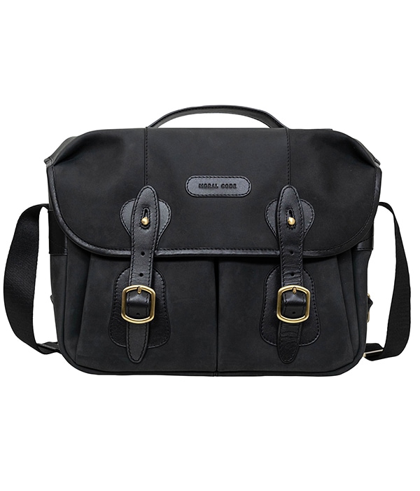 ショルダーバッグ ボディバッグ サコッシュ レザー 本革 DENVER BLACK