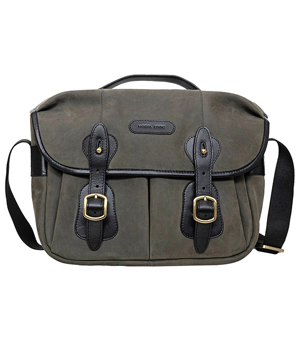 NORWICH GRAY ヌバック ショルダーバッグ