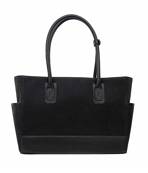 LAWRENCE MATTE BLACK ヌバック トートバッグ