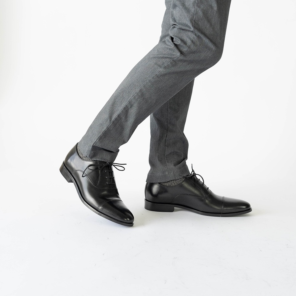 SHEFFIELD BLACK ストレートチップ ビジネスシューズ