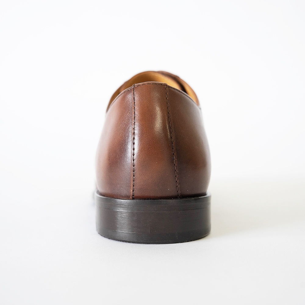 SHEFFIELD COGNAC ストレートチップ ビジネスシューズ