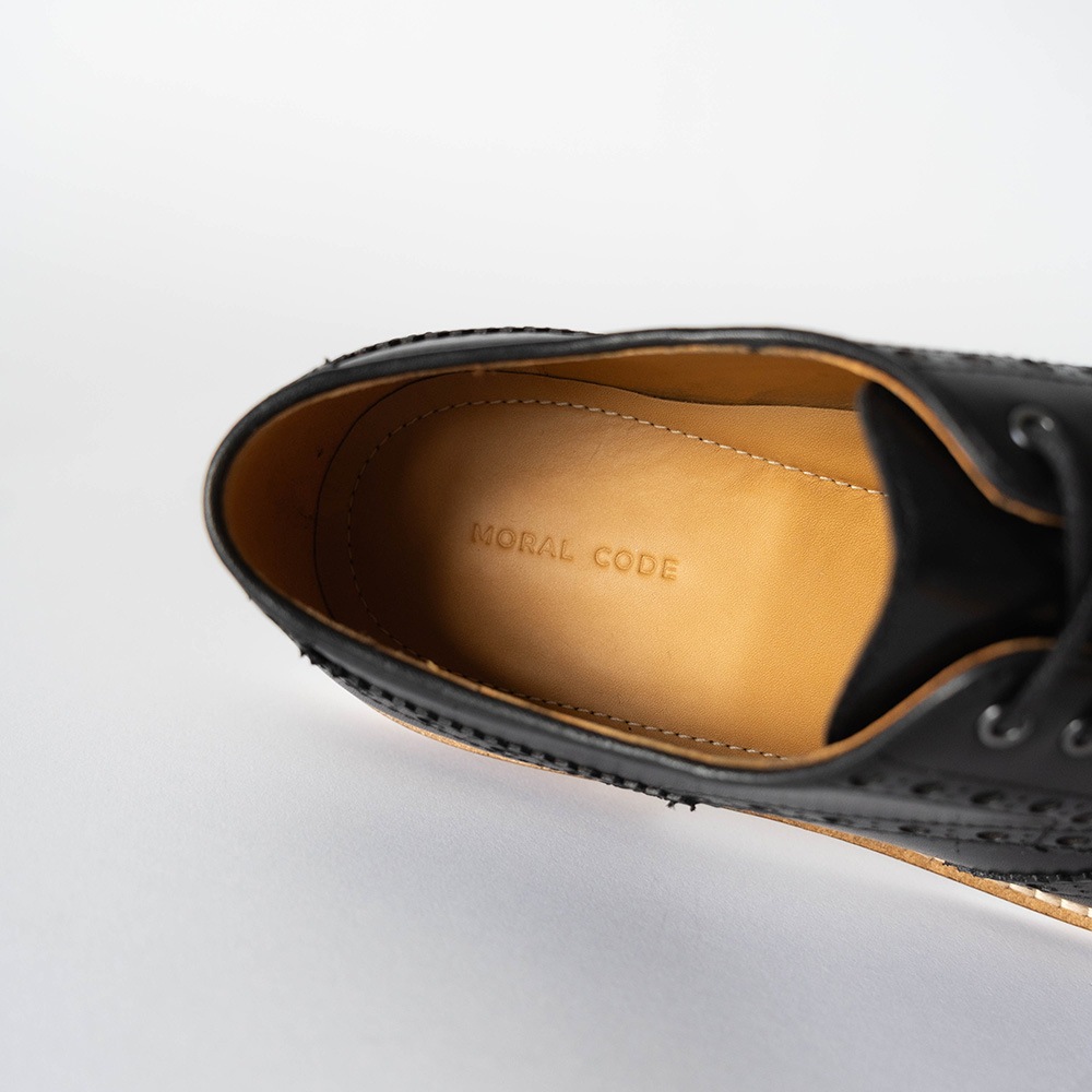 HACKNEY BLACK ウイングチップ 外羽根 