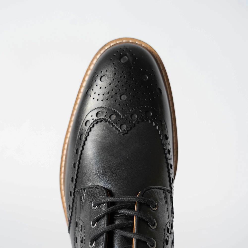 HACKNEY BLACK ウイングチップ 外羽根 