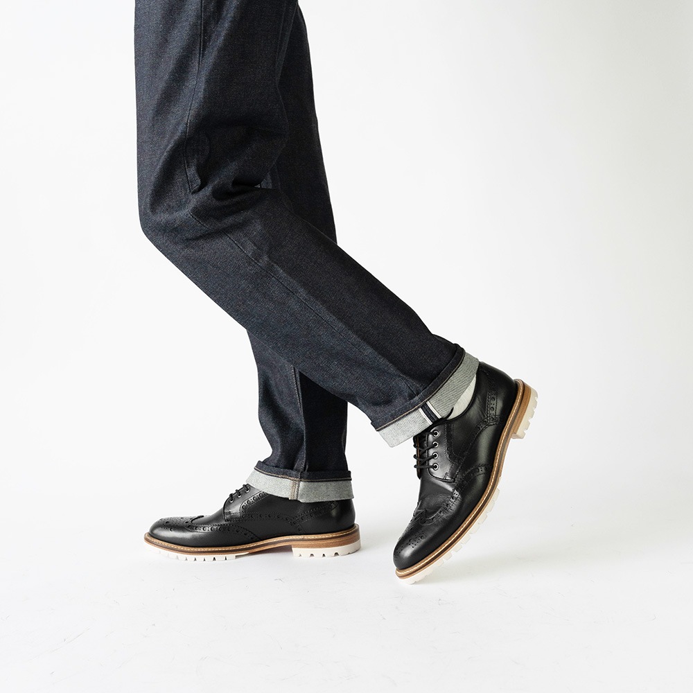 HACKNEY BLACK ウイングチップ 外羽根 