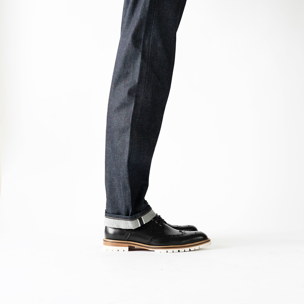 HACKNEY BLACK ウイングチップ 外羽根 