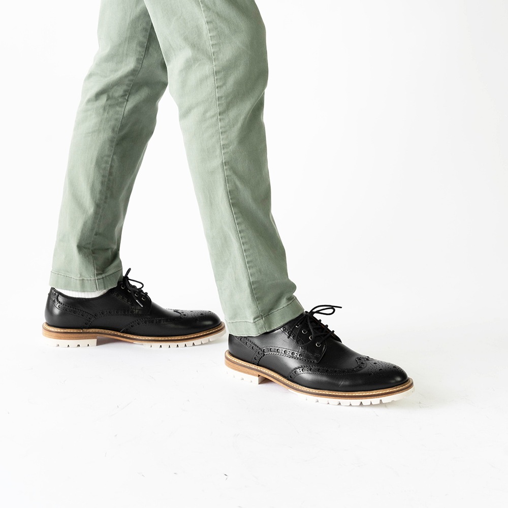 HACKNEY BLACK ウイングチップ 外羽根 