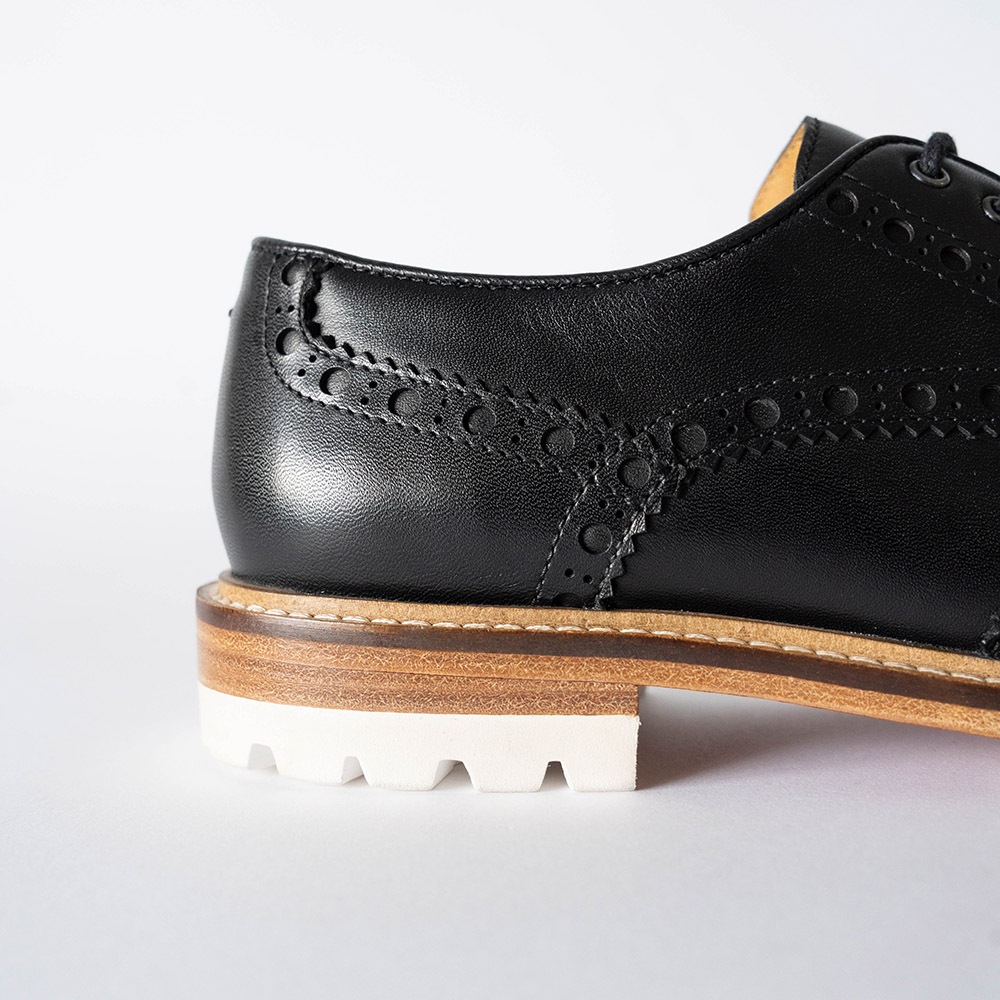 HACKNEY BLACK ウイングチップ 外羽根 