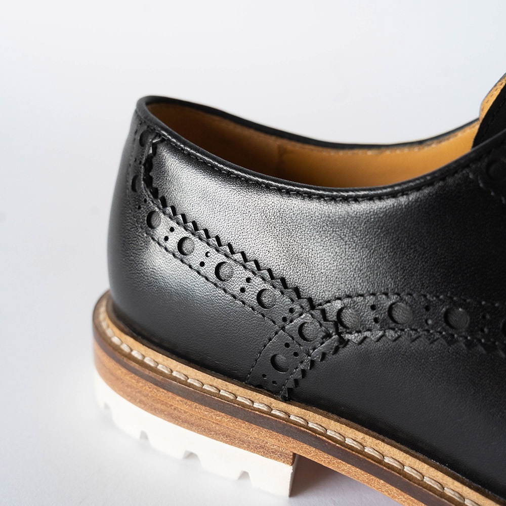 HACKNEY BLACK ウイングチップ 外羽根 