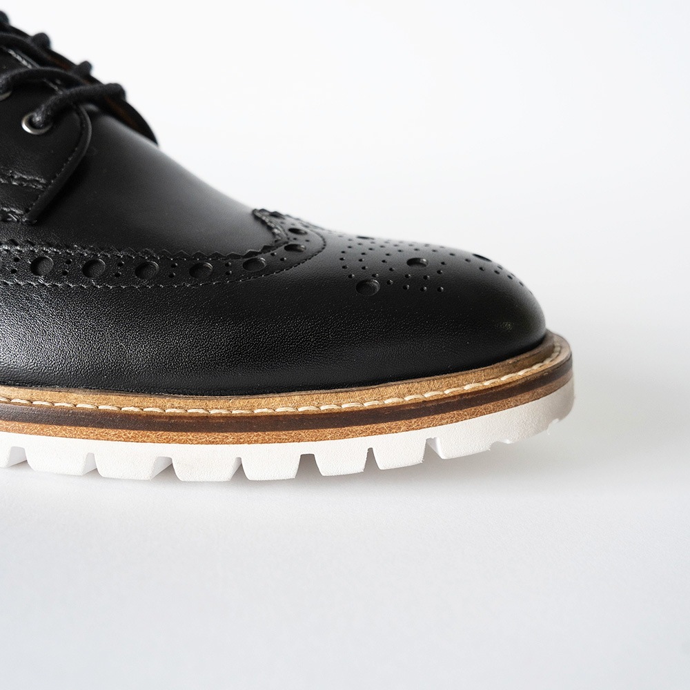 HACKNEY BLACK ウイングチップ 外羽根 