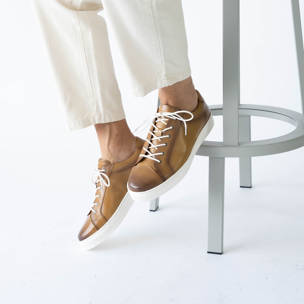 OZZY CAMEL レースアップスニーカー