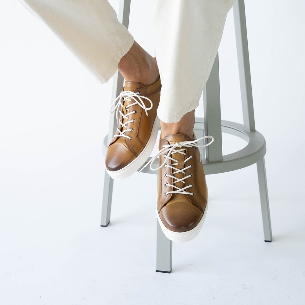 OZZY CAMEL レースアップスニーカー