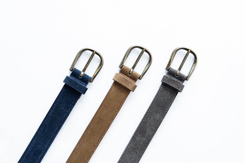 BANKS TAN スエードベルト