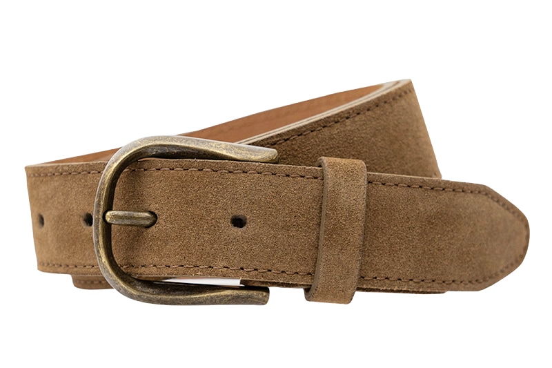 BANKS TAN スエードベルト