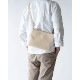 MILAN BEIGE 軽量レザーサコッシュ