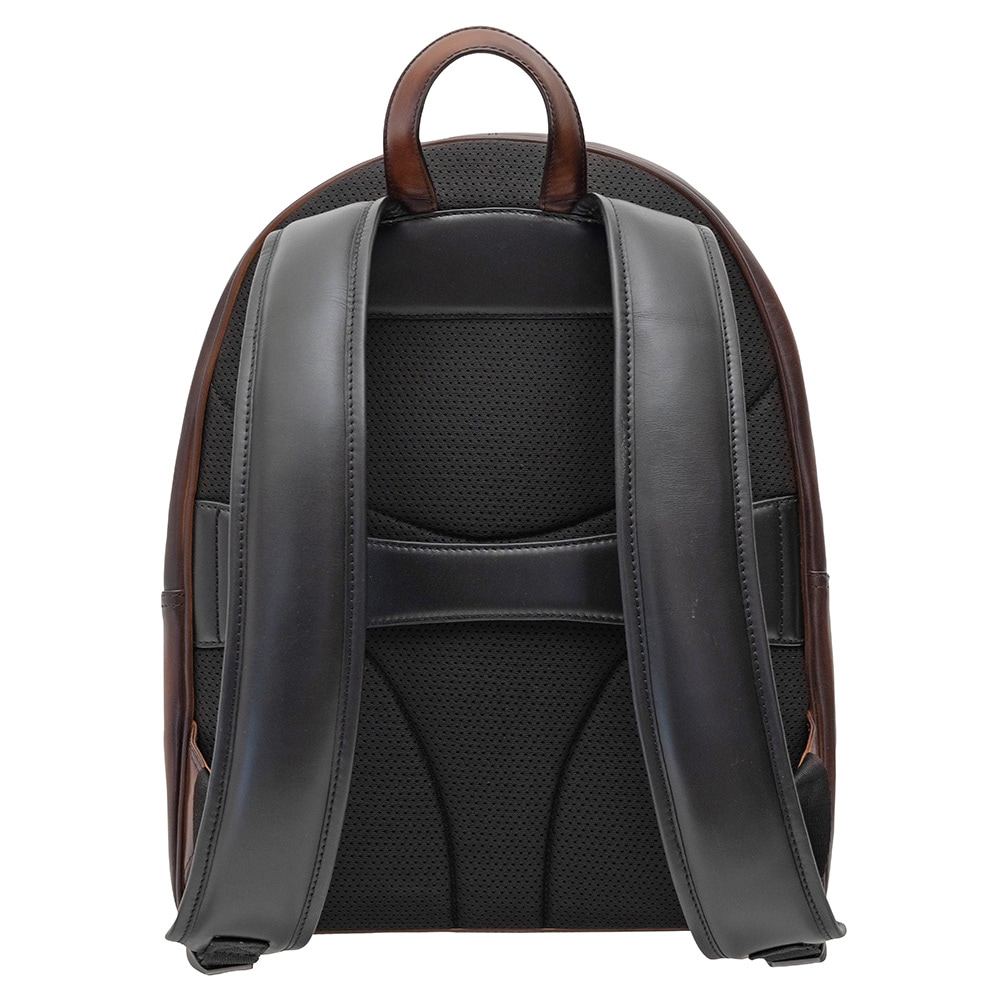 レザービジネスリュック 本革 バックパック ブラウン GUILDFORD BROWN