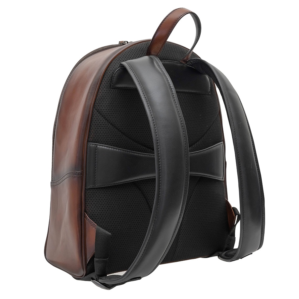 レザービジネスリュック 本革 バックパック ブラウン GUILDFORD BROWN