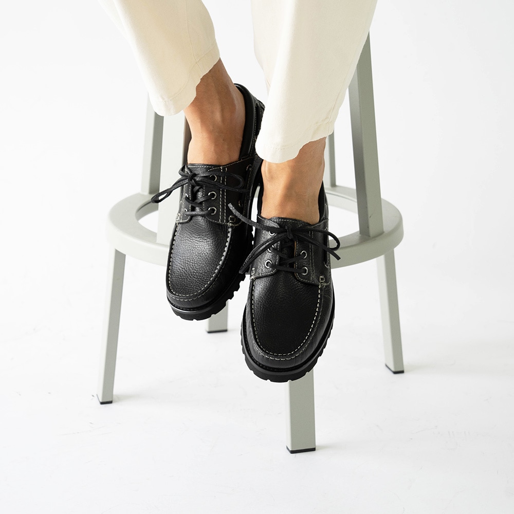 NEVADA BLACK モカシン デッキシューズ 