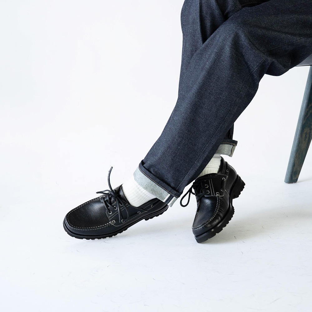 NEVADA BLACK モカシン デッキシューズ 