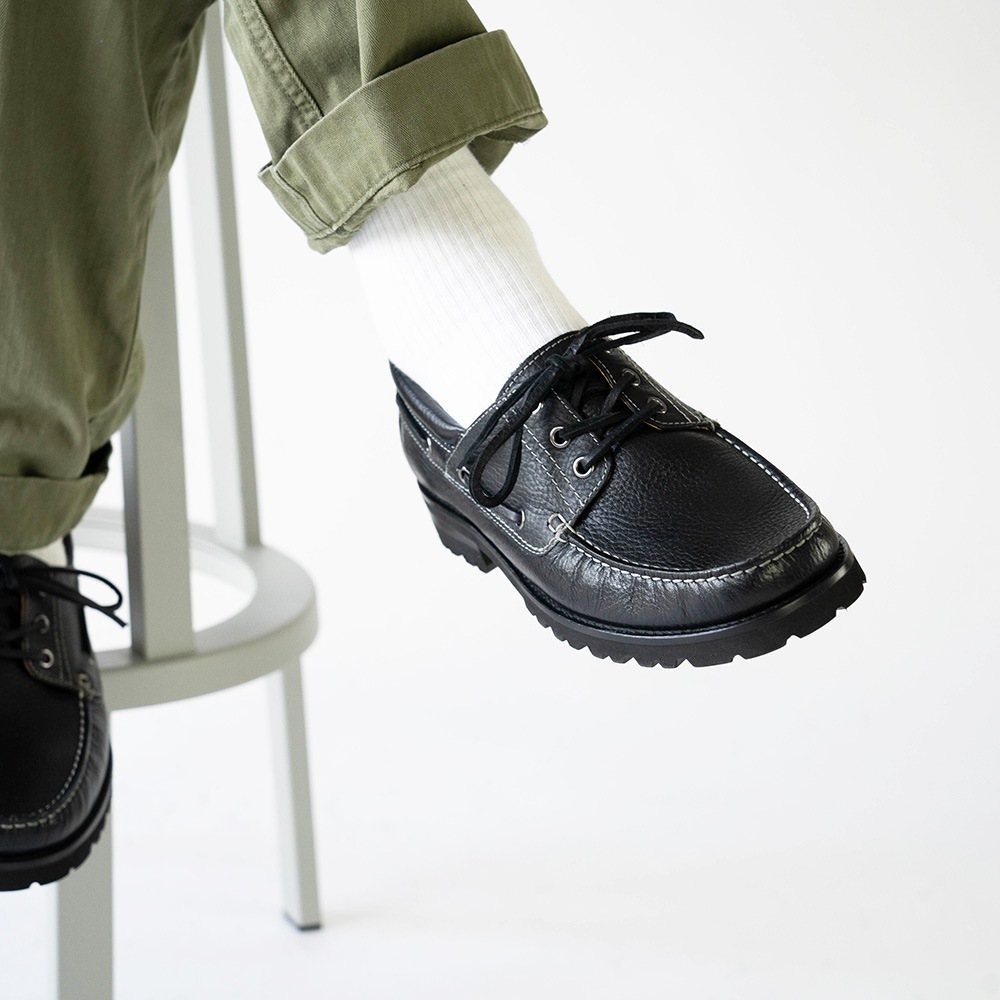 NEVADA BLACK モカシン デッキシューズ 