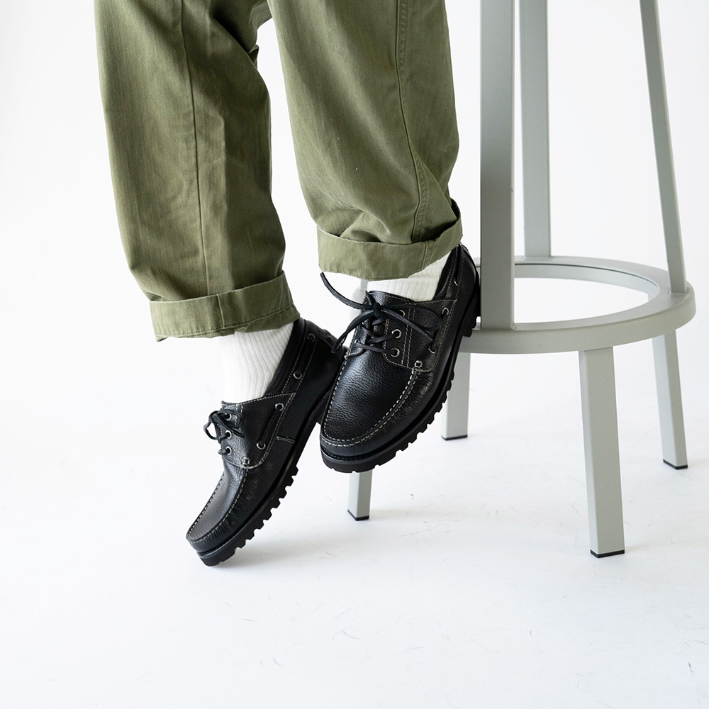 NEVADA BLACK モカシン デッキシューズ 