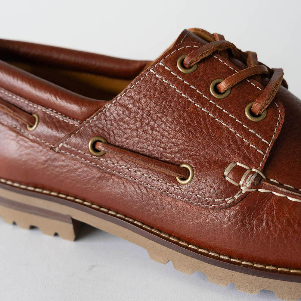 NEVADA BROWN モカシン デッキシューズ 