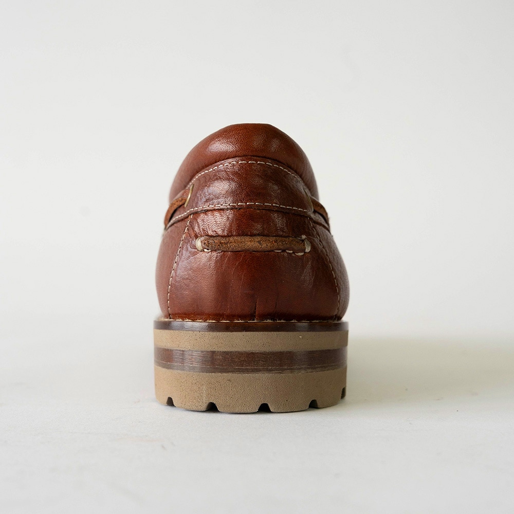 NEVADA BROWN モカシン デッキシューズ 