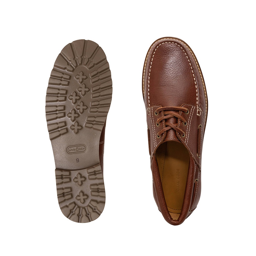 NEVADA BROWN モカシン デッキシューズ 