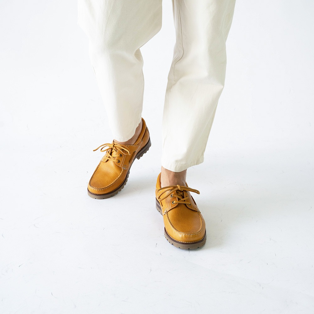 NEVADA CAMEL モカシン デッキシューズ 