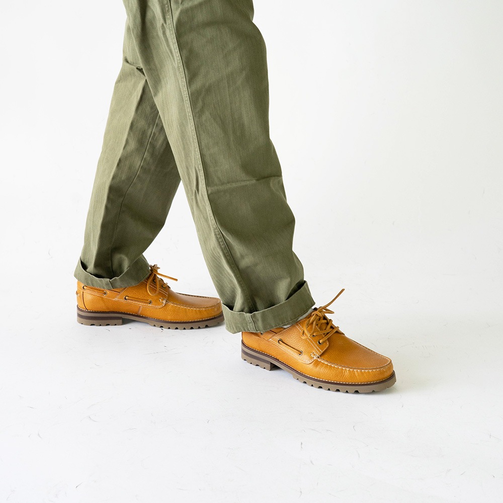 NEVADA CAMEL モカシン デッキシューズ 