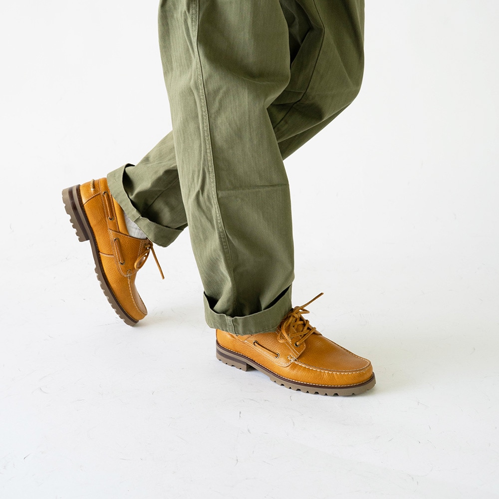 NEVADA CAMEL モカシン デッキシューズ 