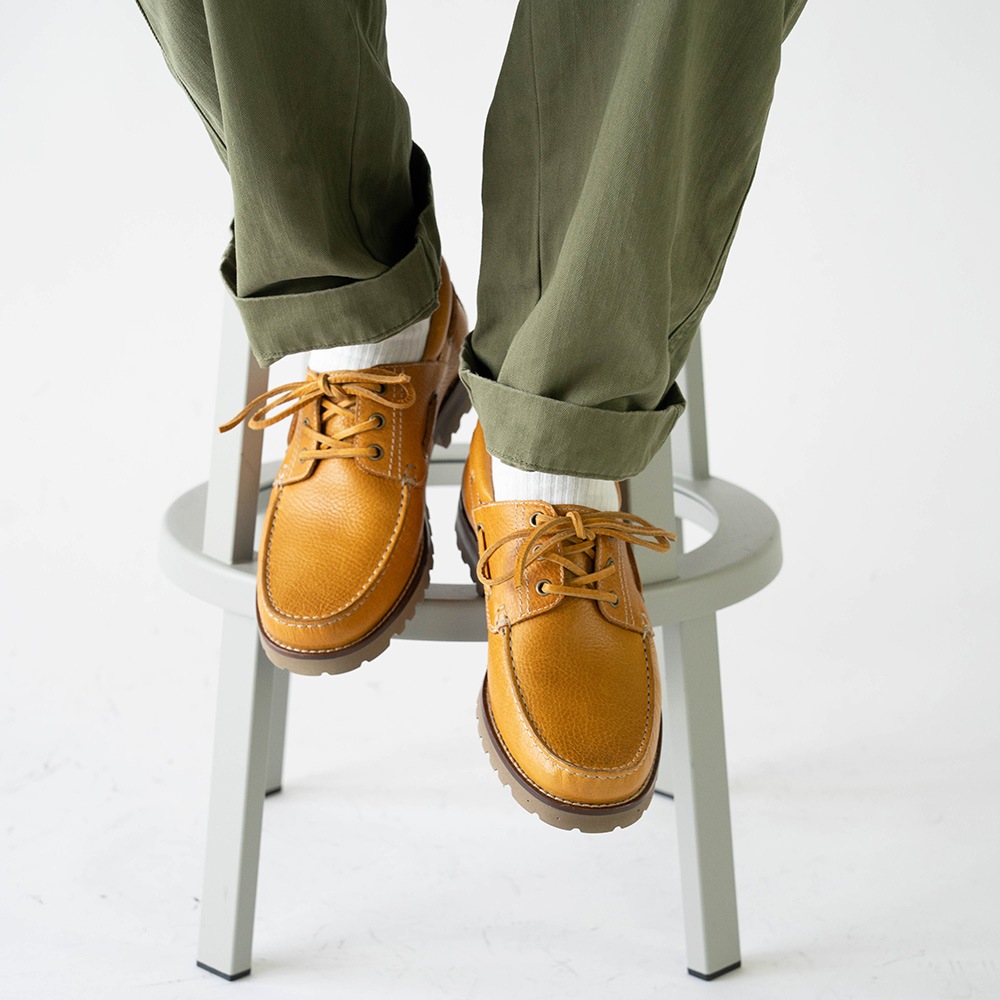 NEVADA CAMEL モカシン デッキシューズ 