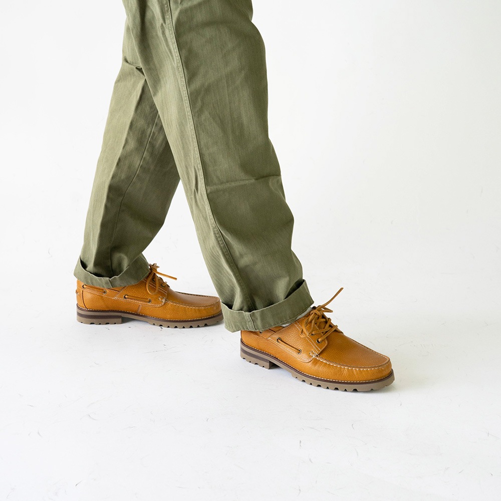 NEVADA CAMEL モカシン デッキシューズ 