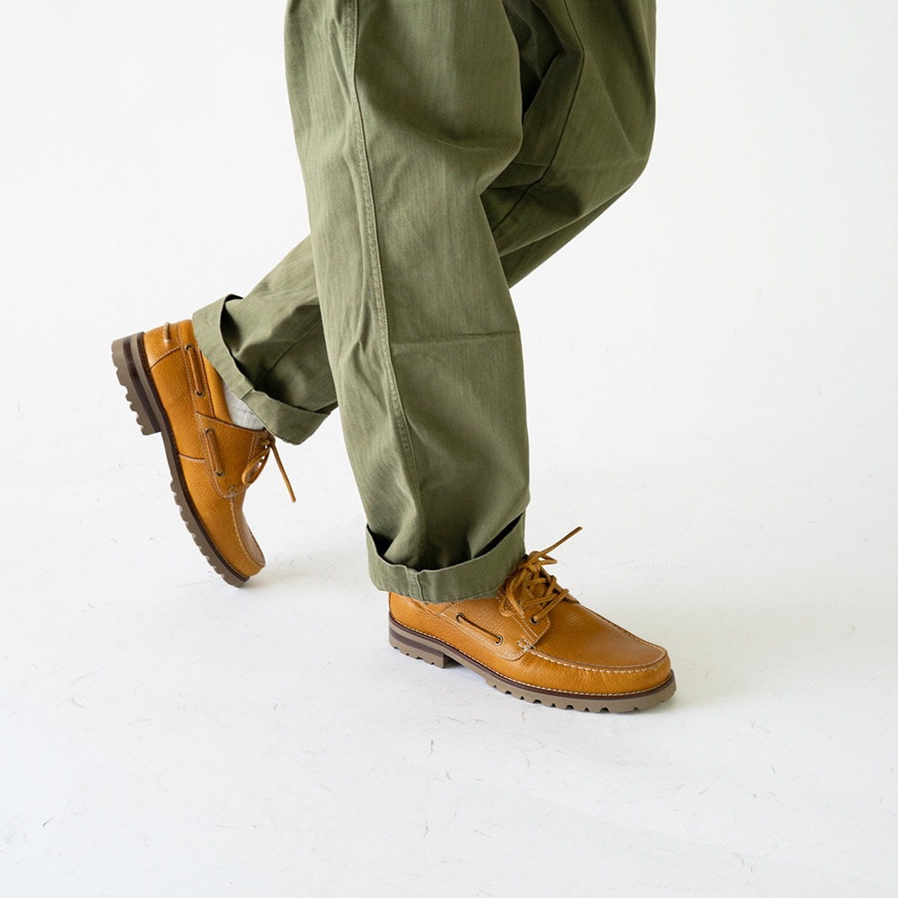 NEVADA CAMEL モカシン デッキシューズ 