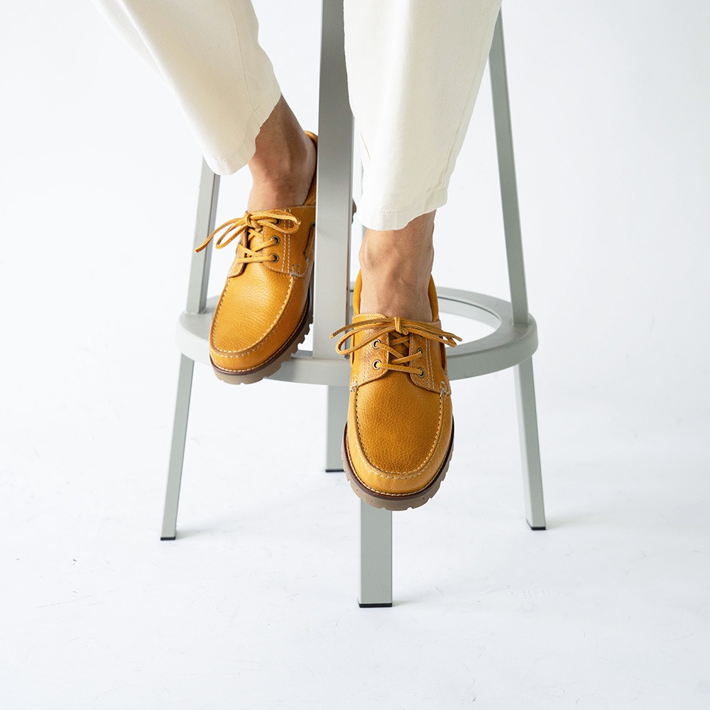 NEVADA CAMEL モカシン デッキシューズ 