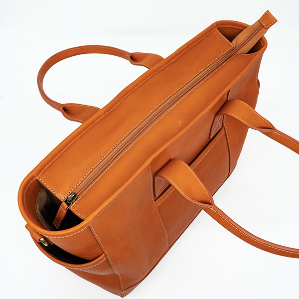 JAMISON COGNAC ショルダートートバッグ