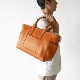 JAMISON COGNAC ショルダートートバッグ