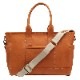 JAMISON COGNAC ショルダートートバッグ