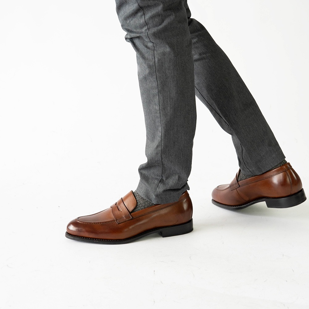 LLOYD COGNAC ローファー グッドイヤーウェルト