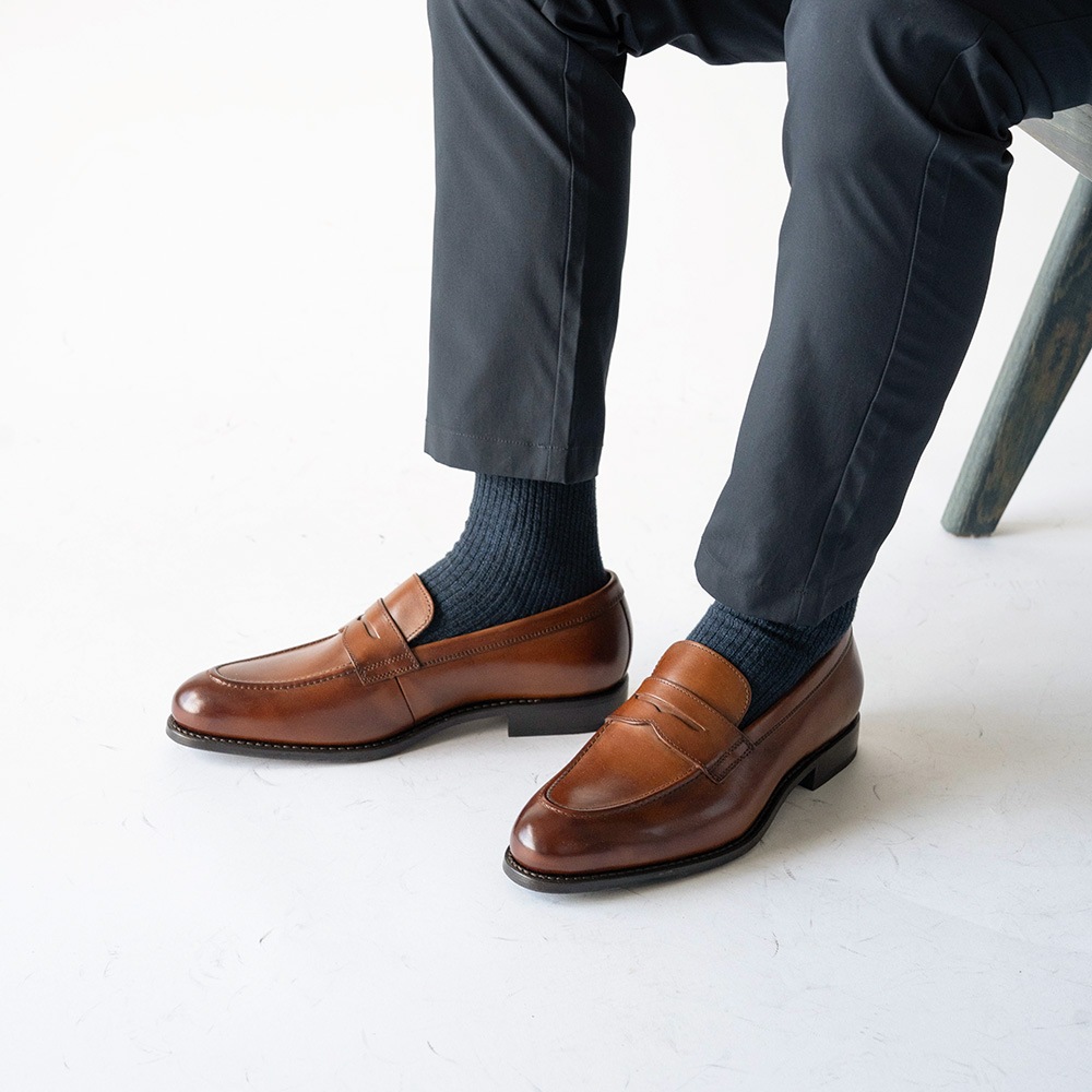 LLOYD COGNAC ローファー グッドイヤーウェルト