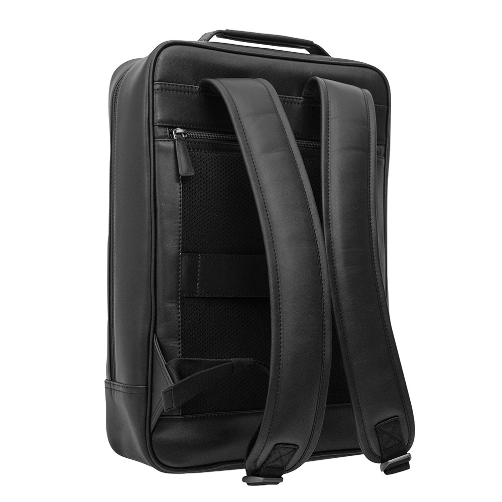 レザービジネスリュック OLIVER BLACK バックパック ブラック黒