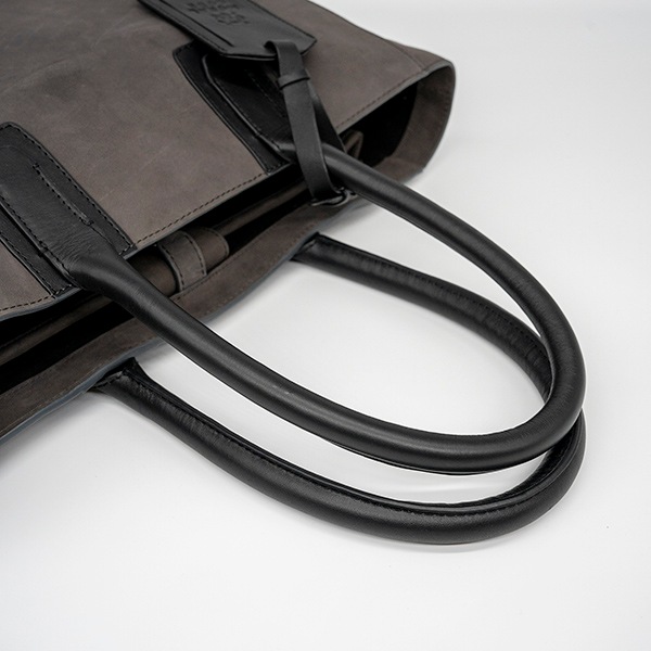 CROSBY-Ⅱ GRAY 弱撥水ヌバック トートバッグ