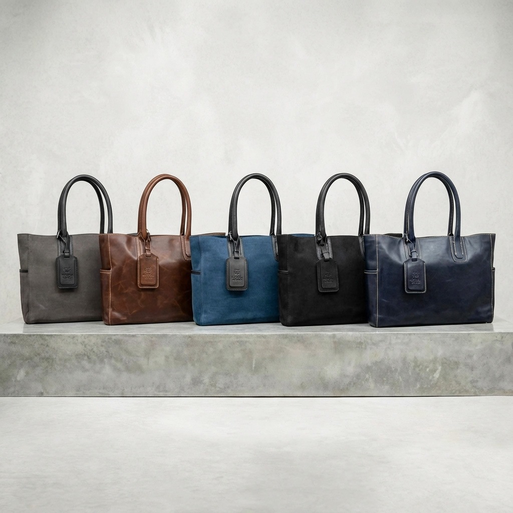 モラルコード 撥水ヌバック　トートバッグ　ビジネスバック　本革 レザートートバッグ ビジネス メンズ 本革 仕事鞄 CROSBY-II MAT BLACK