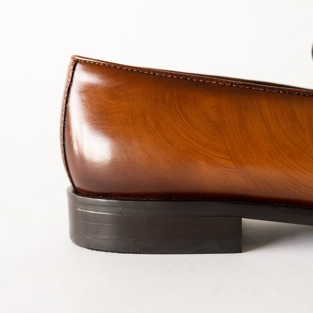 RIDLEY COGNAC タッセルローファー ビジネスシューズ