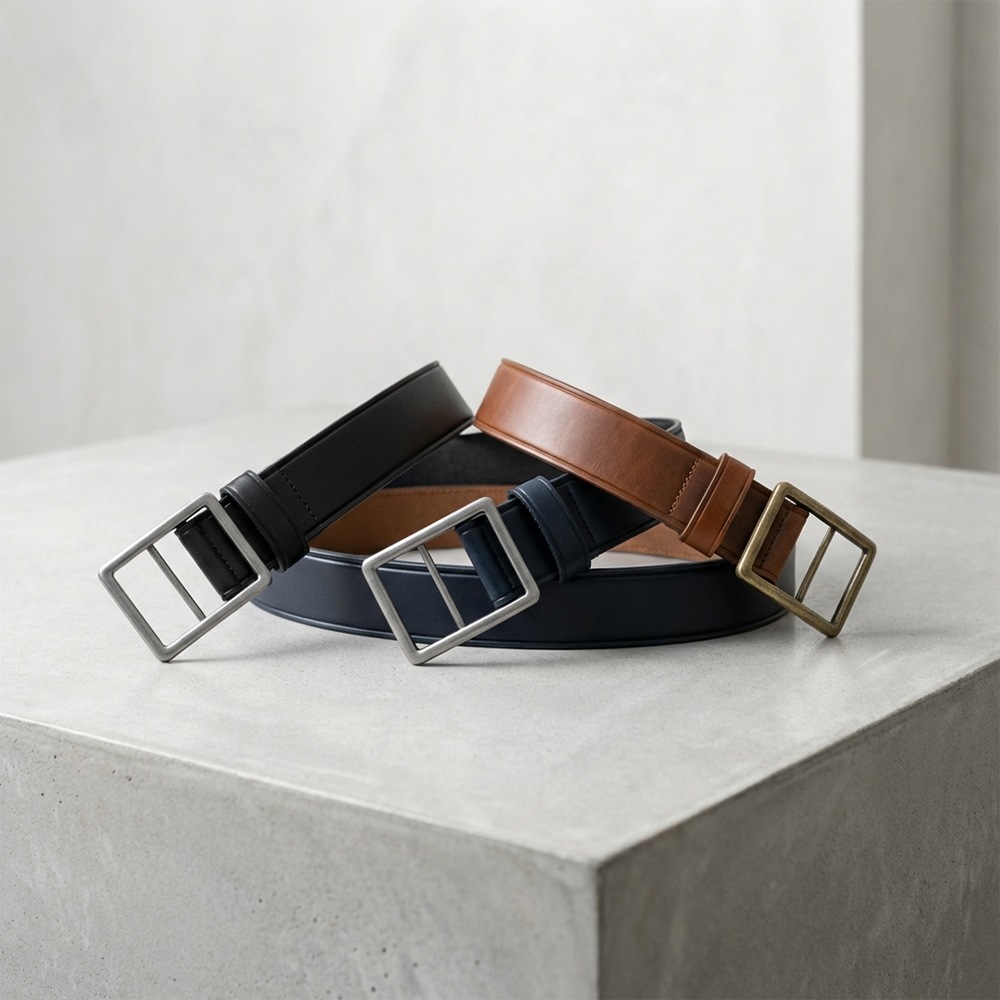 BEXLEY NAVY ホールレスベルト