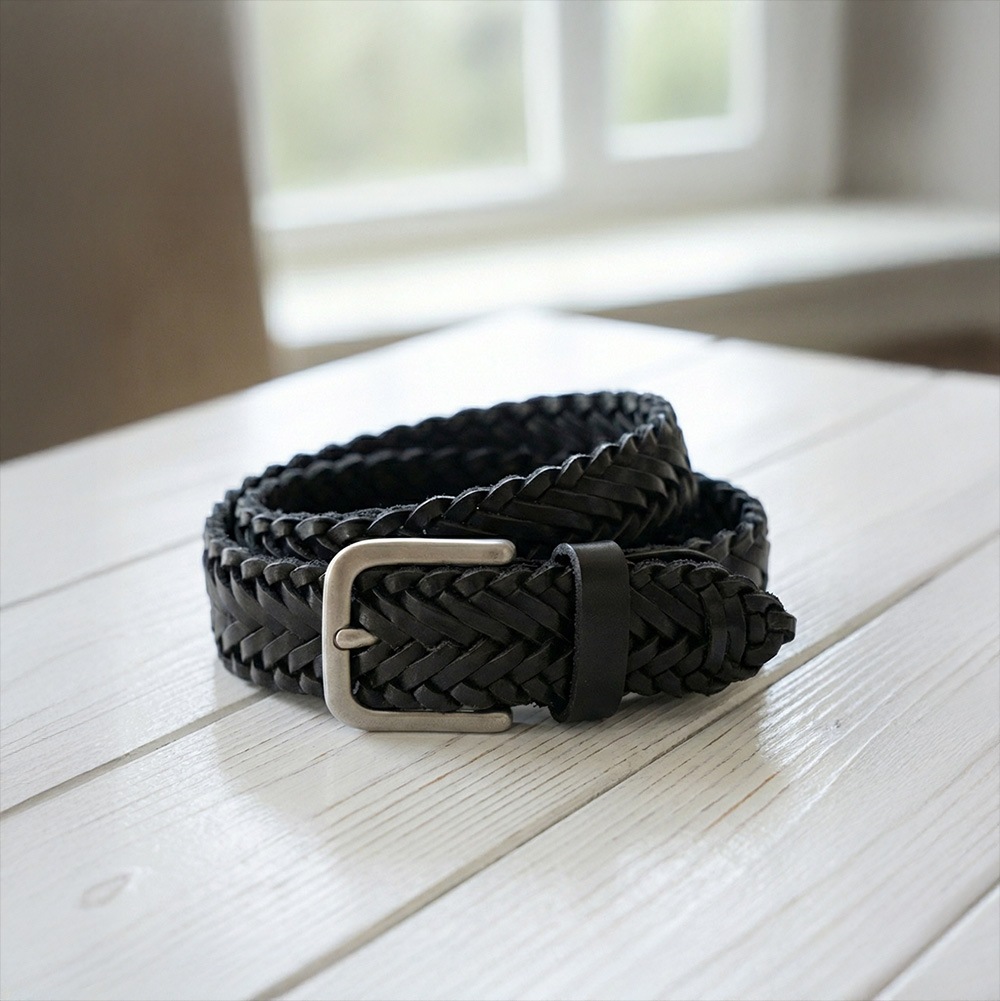 CARLTON BLACK ハンドメイド・メッシュベルト