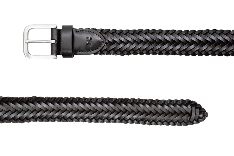 CARLTON DARK BROWN ハンドメイド・メッシュベルト