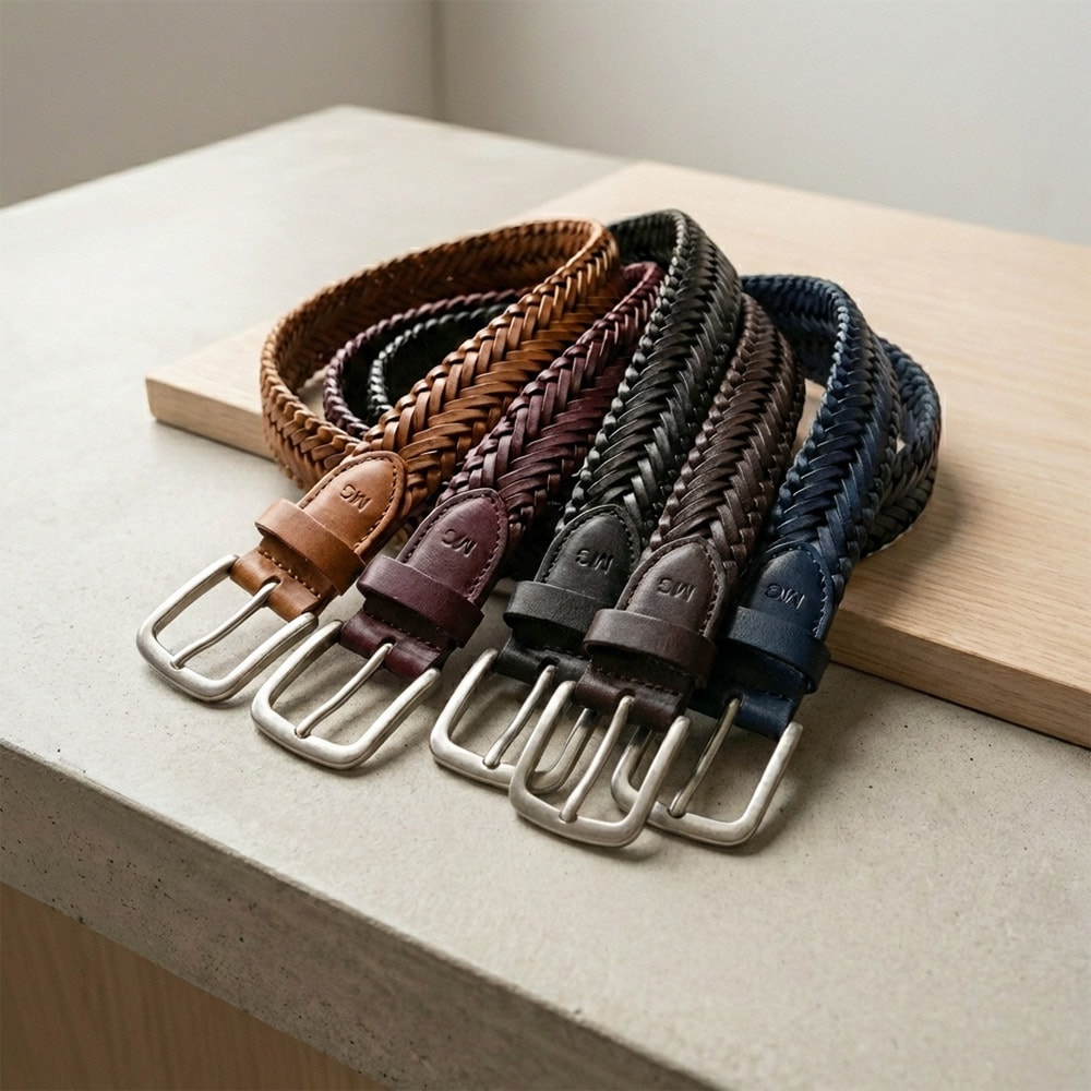 CARLTON CAMEL ハンドメイド・メッシュベルト