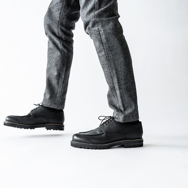 ALFIE BLACK Uチップ グッドイヤーウェルト