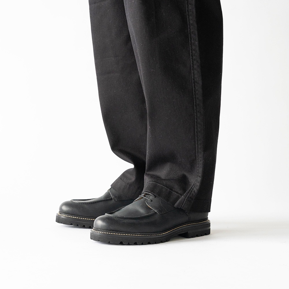 ALFIE BLACK Uチップ グッドイヤーウェルト