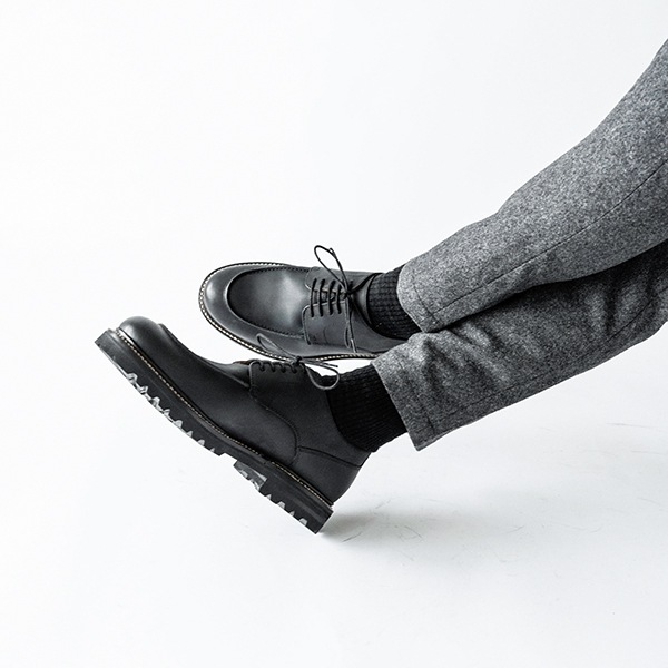 ALFIE BLACK Uチップ グッドイヤーウェルト